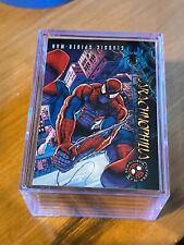 1996 Fleer Skybox Spider-Man Complete Base Set 1-100 EX/NM/MT picture