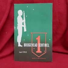 Vintage April 1952 BRIDGEHEAD SENTINEL Society of the First Division (27s) picture