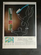 Vintage 1951 Dr West's Miracle Tuft Toothbrush Full Page Original Ad 1221 picture
