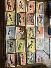 LOT of Over 180 of 200 1952 Topps Wings Friend or Foe Partial Set No Duplicates picture
