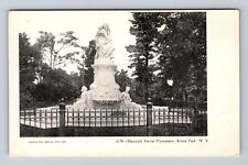 New York City, Bronx Park, Heinrich Heine Monument, Antique Vintage Postcard picture