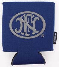 FN FNH Koozie Can Bottle Cooler Blue Swag Firearms picture