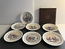 Lafayette Legacy Collection Plates--Complete Set of 7 w/Original Boxes& Certifs picture