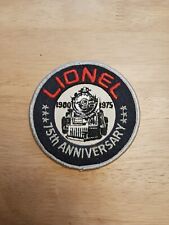 LIONEL 75TH ANNIVERSARY PATCH, NOS picture