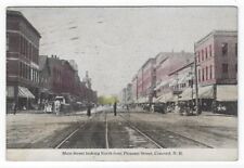 Concord, NH, Vintage Postcard View of Main Street Looking North From Pleasant St picture