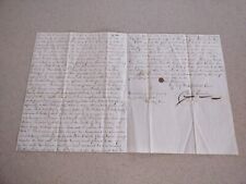 ORIGINAL LETTER WRITTEN AND SIGNED BY CHARLES WESLEY EMERSON- COLLEGE BOSTON MA picture