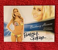 Brittany Herrera 2013 Authentic Autograph Benchwarmer Card HOT Auto Bikini #32 picture