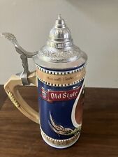 Vintage 1990 Old Style Lidded Beer Stein #0135 G. Heileman Brewing Co. picture