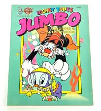 Looney Tunes Jumbo Coloring & Activity Book Landoll's WB 124 pages Tweety 90s picture