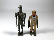 Vintage Star Wars Bounty Hunters Bossk and IG-88 1980 Kenner Action Figures picture