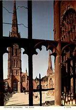 Coventry Cathedral, England, World War II, Sir Basil Spence, modernist Postcard picture