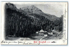 1910 Scene at Bad Bergfall Valdaora Bolzano Italy Posted Antique Postcard picture