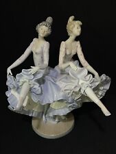 Lladro 5370 Can Can Dancers Dancing Girls Porcelain Figurine w/ Box picture