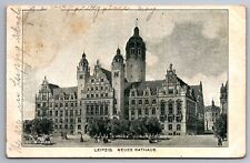 Postcard  Town Hall Leipzig Germany   Pos.1906 UDB   F 12 picture