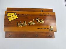Vtg Clark’s Trading Post White Mountain Lincoln NH Mail and Key Holder  Souvenir picture