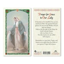 Prayer For Grace to Our Lady Laminated Prayer Card picture