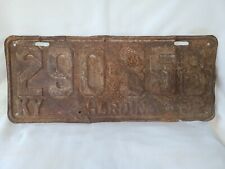 Vintage 1932 Kentucky 290 358 Hardin County Heavy License Plate 06223 picture