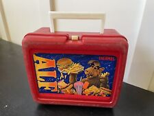 Thermos Alf Red Plastic Lunch Box 1987 (No Thermos) picture
