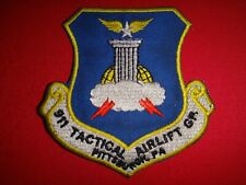 US Air Force Patch 911th TACTICAL AIRLIFT GROUP In Pittsburgh, Pennsylvania picture