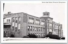 POTTSVILLE PA Pennsylvania SENIOR HIGH SCHOOL VINTAGE POSTCARD picture