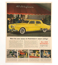 1950 Studebaker Regal de Luxe Land Cruiser Advertisement L’Aiglon Vtg Print AD picture