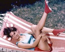 Natalie Wood 24x36 inch Poster gorgeous in red shorts in hammock picture