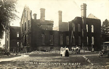 PC CPA U.S., MASS. CAMBRIDGE, INFIRMARY RUINS, REAL PHOTO POSTCARD (b4473) picture