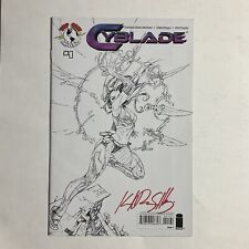 Cyblade 1 2008 Signed by Kenneth Rocafort Image Top Cow NM near mint  picture