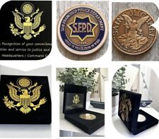 San Francisco SFPD POLICE DEPARTMENT Bronzed FINISH Challenge Coin,  USA AF picture
