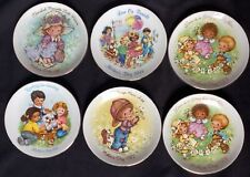 Lot Of 6 Vintage Avon Mothers Day Collectible Plates 5” Plates 80-90s picture