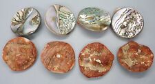 Unique Lovely Hand-crafted Vintage Abalone Buttons 2