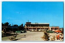 c1950's Motel Gil & Restaurant Building Guests View Key West Florida FL Postcard picture