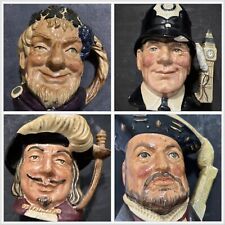 Lot Of 4 - Vintage/Retro Royal Doulton Toby Mugs, Years: 1955, 1958, 1975, 1985 picture