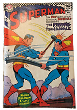DC Comic Superman #196  May 1967  Vintage Original picture