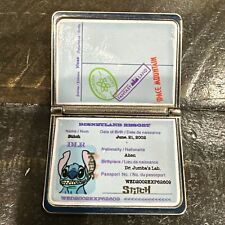 Disney Parks STITCH Passport Pin 2009 DLR DCA Space Mountain Tomorrow Land picture
