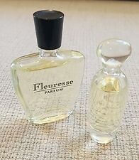 Vintage Miniature Mini Perfume Bottles Lot of  2 Flueresse Estee Lauder picture