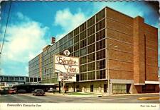 Evansville IN Indiana  EXECUTIVE INN  Hotel & Restaurant  ROADSIDE  4X6 Postcard picture
