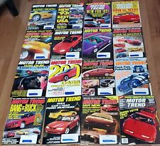 Motor Trend Vintage Magazines 1990s picture
