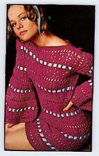 1969 BEAUTIFUL YOUNG WOMAN 1960's FASHION Vintage 4