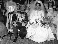 Diba Pahlavi Farah Empress of Iran 1967 1980 at the wedding with S- Old Photo picture