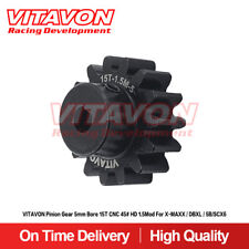 VITAVON CNC 45# HD 1.5Mod 5mm Bor 15T/20T Pinion Gear  For X-MAXX/DBXL/SCX6 picture