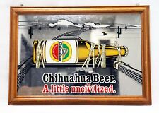 VINTAGE Chihuahua Beer A Little Uncivilized 15x20