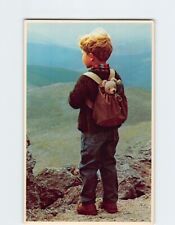 Postcard Krumcrusher the Littlest Hiker with his Friend On Mt. Washington NH USA picture