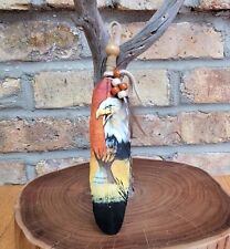 (Mexican) Native American Hand Painted Feather 