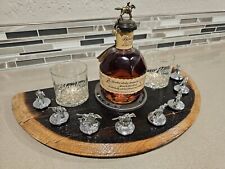 Blanton’s “Triple Crown” Display REAL Bourbon Barrel Wood Blantons Stopper Cork picture