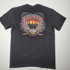 Harley Davidson Limited Edition T-Shirt 2009 Denver Dealer Meeting Black picture