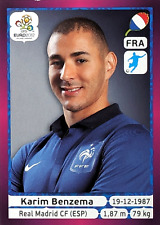 FRANCE Karim Benzema  Panini UEFA EURO 2012 No. 480 Sticker Pictures Sticker picture