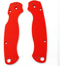 2PCS Custom G10 Handle Scales Patches for Spyderco Paramilitary 2 Red NEW picture
