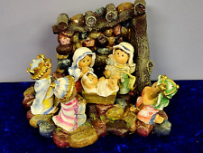 DICKSONS Children's Pageant Nativity - 5 3/4 inches T x 8 inches W - BEAUTIFUL picture