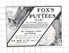 1913 Fox's Non-Fray Spiral Puttees, Best For Sport picture